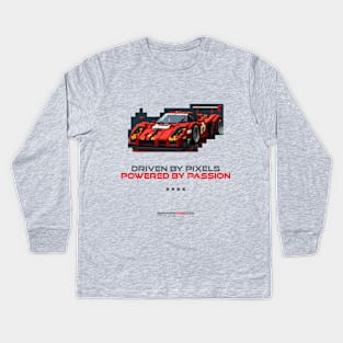 Driven by Pixels Kids Long Sleeve T-Shirt